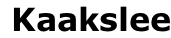 Kaakslee